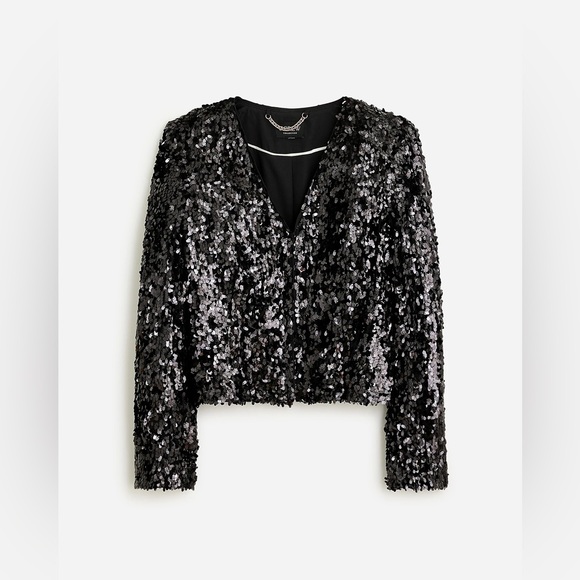 J.Crew Collection sequin lady jacket BV212